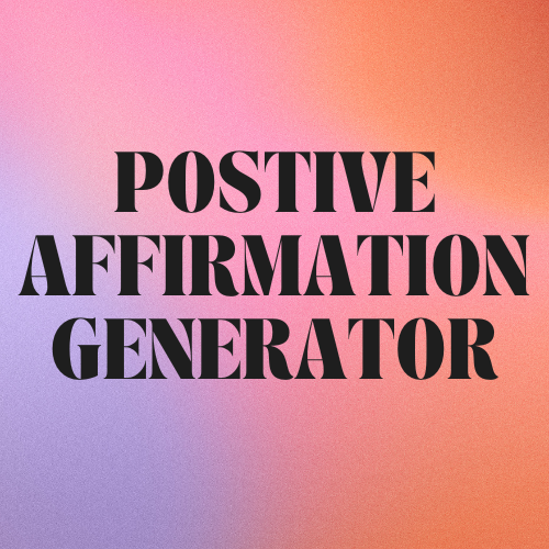 Positive affirmation thumbnail